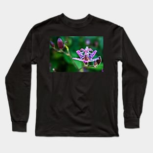 Tricyrtis flower ( Toad Lily ) Long Sleeve T-Shirt